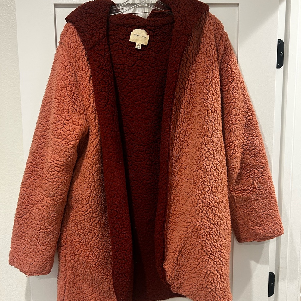 Reversible Urban Outfitters Teddy Sherpa Coat XS/S